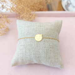 Pulsera sencilla de carita feliz