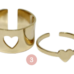 Duo anillo personalizado en internet