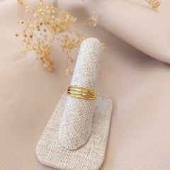 Anillo ajustable líneas - comprar en línea