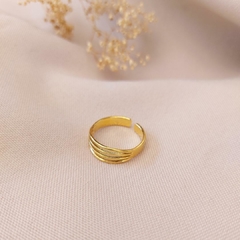 Anillo ajustable líneas