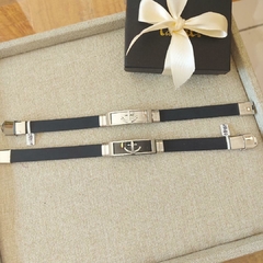 Pulsera de caucho ancla