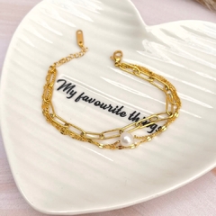 Pulsera Mara dorada