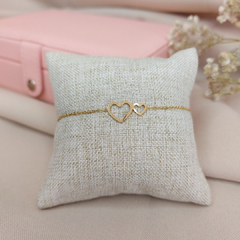 Pulsera corazones