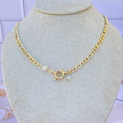 Collar chain broche bandola - comprar en línea