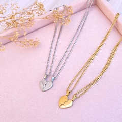 COLLARES CORAZON DIVIDIDO