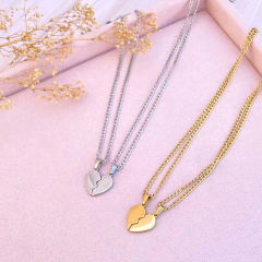 COLLARES CORAZON DIVIDIDO