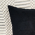 4 Capa de almofada Suede Lisa Bege e Preto 45cm x 45cm na internet
