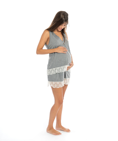 PIJAMA LUNA GRIS