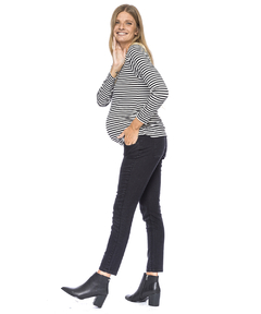 JEAN CHUPIN ELASTIZADO NEGRO - tienda online