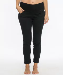 PANTALON GABARDINA NEGRO SPIN - comprar online