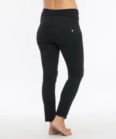 PANTALON GABARDINA NEGRO SPIN - ESPACIO MAMA