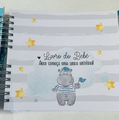 Livro do Bebê - Hipopótamo Menino - comprar online