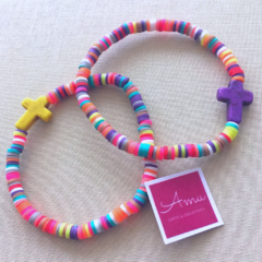 Pulsera Confeti Cruz (10pz) - comprar en línea