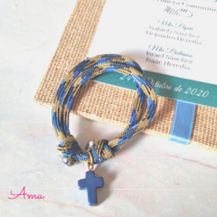 Pulsera Cruz en cordón kids (10pz) en internet