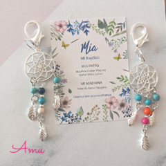 LLaveros atrapasueños (10pz) - AMU Regalos
