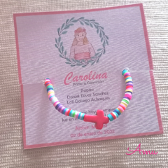 Pulsera Confeti Cruz (10pz)