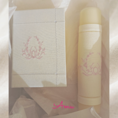 Kit Biblia y Vela- Comunión y Boda - tienda en línea