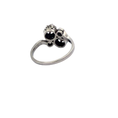 Anillo Pellizco Platino 950 y Brillantes Certificado - comprar online