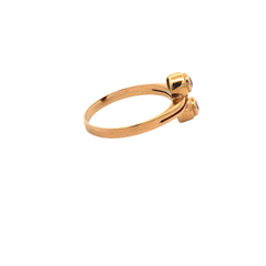 Anillo pellizco oro 18 kt y brillantes Europeo - comprar online