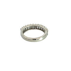 Anillo Medio Sin Fín Oro 18 Kt 1.8 Ct Brillantes Certificado - Joyería Alvear