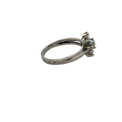 Anillo Roseta Oro 18 Ct Y 1.0 Ct Brillantes - Joyería Alvear