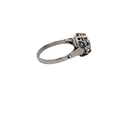 Brilliant Platinum Solitaire Engagement Ring 1.5 Ct on internet