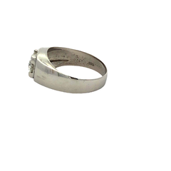Imposing men's solitaire ring. - Joyería Alvear