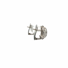 Valuable 2.2 ct diamond earrings in 950 platinum - Joyería Alvear
