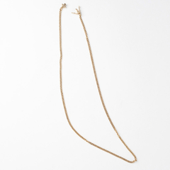 Solid 18kt Gold Unisex Chain