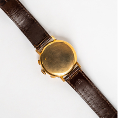 Election men's wristwatch chronograph gold 18 KT on internet