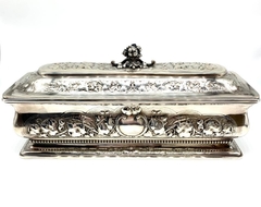 Julien Doyen silver rococo chest