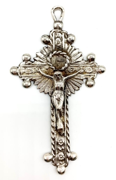 Antigua Cruz de plata 900 - comprar online