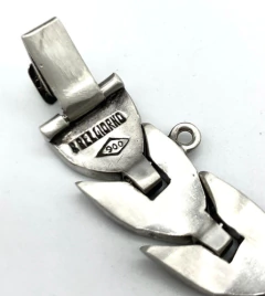Hermosa Pulsera Plata 900 Belgiorno Alvear.ar