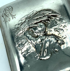 Antigua Cigarrera Europea Plata 800 Alvear.ar - Joyería Alvear