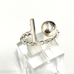 Divine modern ring silver 925 on internet