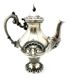 Exclusiva Cafetera Europea Plata 800