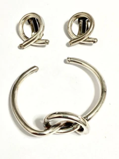 EXCLUSIVE MEXICAN 925 SILVER BRACELET AND EARRINGS SET - Joyería Alvear