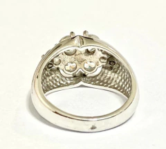 Beautiful lady's ring made of 925 silver