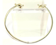 Pulsera Esclava Lazo Plata 925 - comprar online