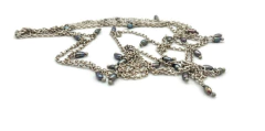 Cadena Gargantilla Doble Plata 925 Mini Perlas Barrocas - comprar online