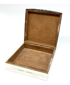 Hermosa Cigarrera Plata 925 Sellada Alvear.ar