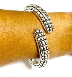 Pulsera Brazalete Plata 925 Inflada - comprar online