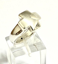 Imagen de Hermoso Anillo De Plata 925 Diseño Cruz