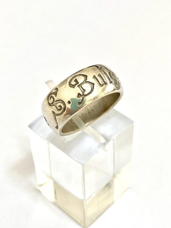 Anillo Bulgari Save The Children Plata 925 Italiano - tienda online