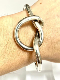 Image of EXCLUSIVE MEXICAN 925 SILVER BRACELET AND EARRINGS SET
