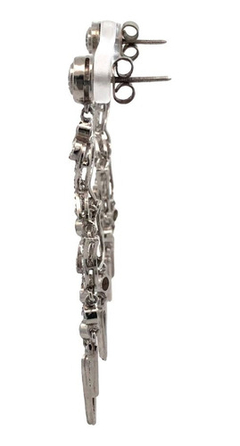 Aros Colgantes Art Deco Platino 950 Brillantes 3.60 Ct J.alv on internet
