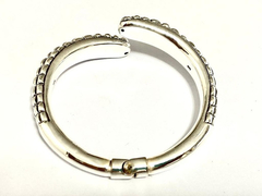 Imagen de Pulsera Brazalete Plata 925 Inflada