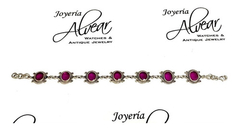 Imagen de Fantástica Pulsera Plata 925 Rubilinas