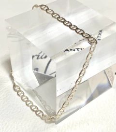 Conjunto Cadena Y Pulsera Plata 925 Italiana Unisex - tienda online