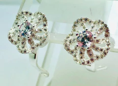 925 SILVER EARRINGS AND PENDANT SET - buy online